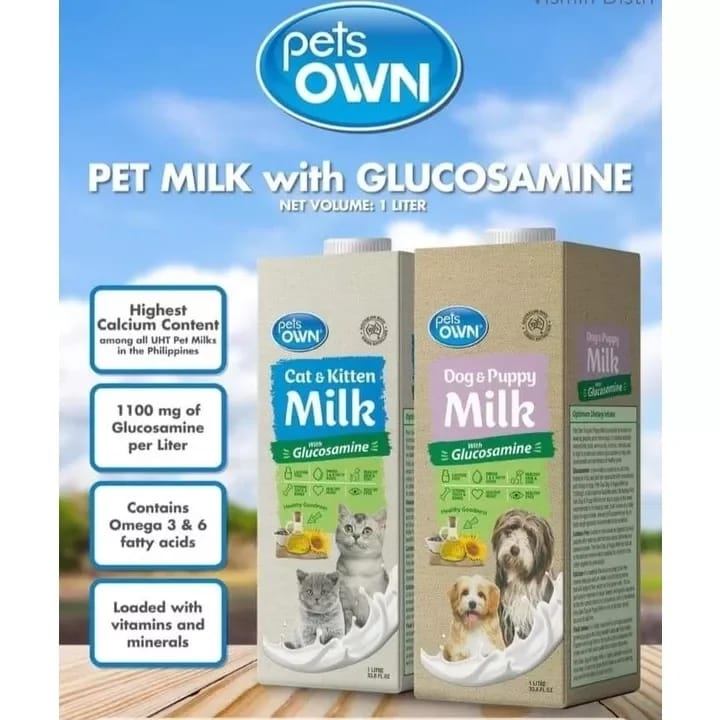 Pets Own Dog/Cat Milk with Glucosamine